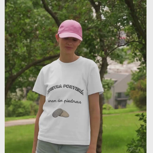 CAMISETA BARRIO | NUESTRA PORTERÍA ERAN DOS PIEDRAS